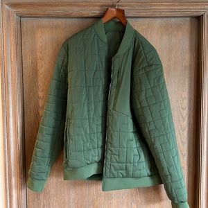 Green Lululemon Bomber